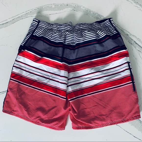 OP Striped Swim Trunks w/Pockets XL 40-42 - Picture 2 of 8